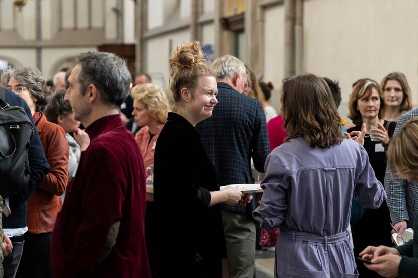 bezoekers van het evenement de Toekomst van kerkenvisies in Zwolle